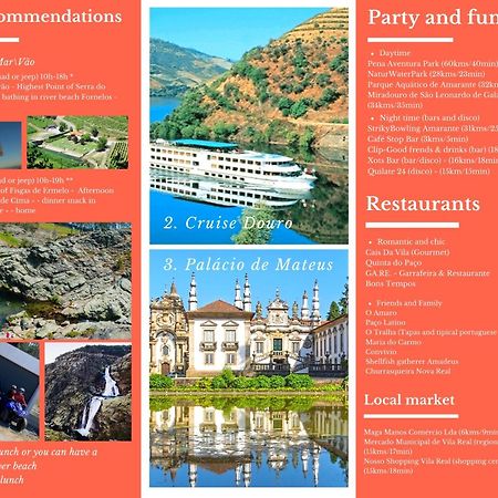 Villa Moradia Activ Mar\Vao Vila Real Exterior foto